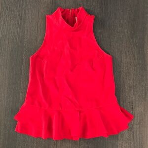 Anthropologie peplum top